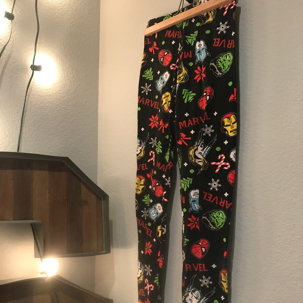 Festive Marvel Leggings